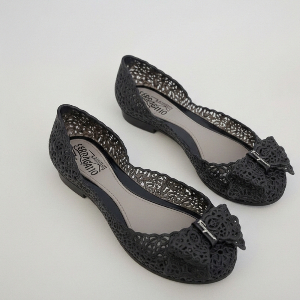 Salvatore Ferragamo Jelly Flats